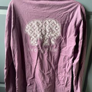 ivory ella long sleeve t shirt, NEVER worn